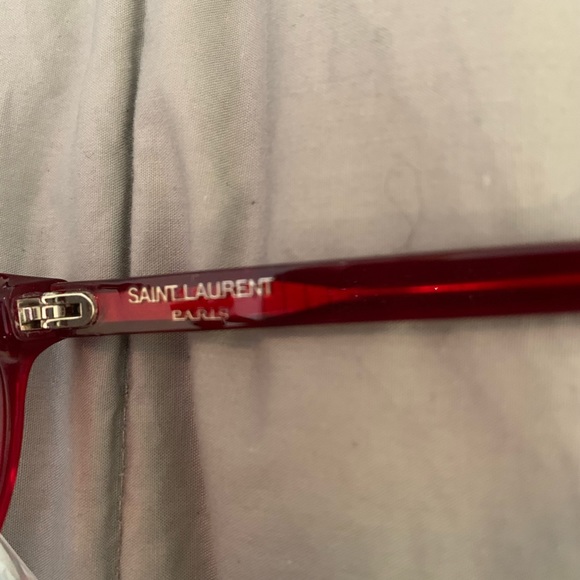 🎉HP🎉 Saint Laurent Paris Burgundy Classic 10 Glasses - Picture 4 of 8